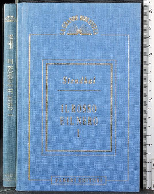 Il rosso e il nero. Vol I - Stendhal - copertina