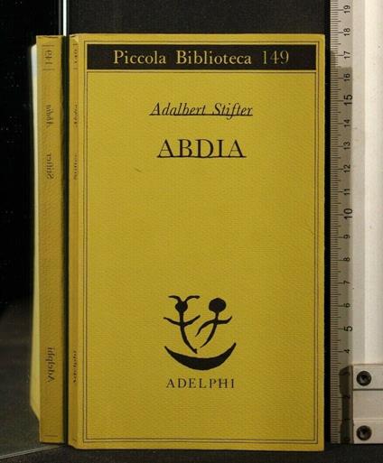 Abdia - Adalbert Stifter - copertina