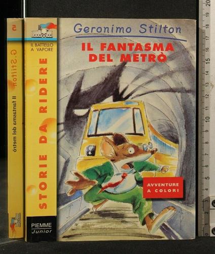 Il Fantasma Del Metrò - Geronimo Stilton - copertina