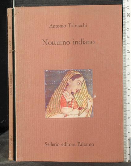 Notturo indiano - Antonio Tabucchi - copertina