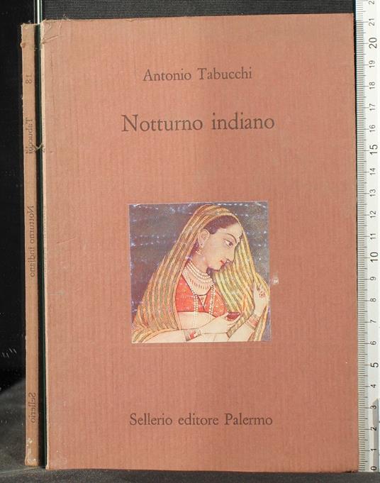 Notturo indiano - Antonio Tabucchi - copertina