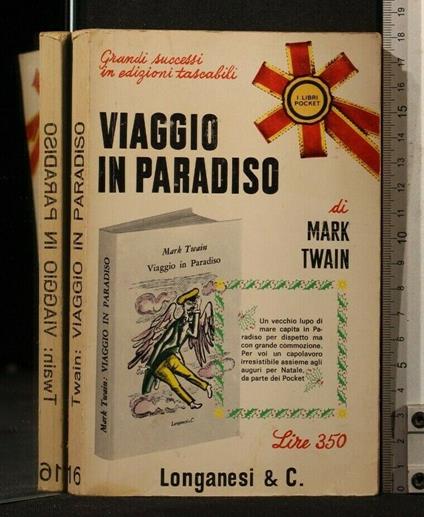 Viaggio in Paradiso - Mark Twain - copertina