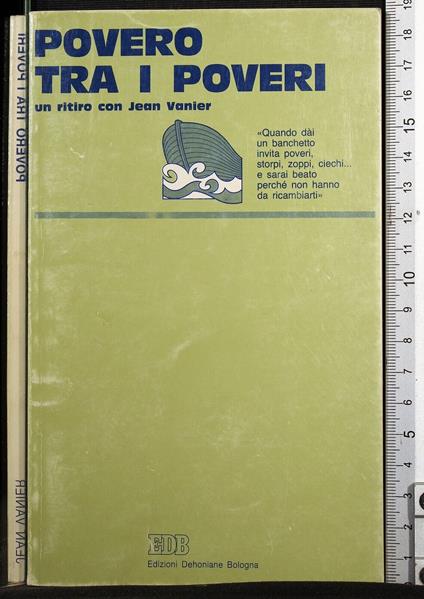 Povero tra i poveri - Jean Vanier - copertina