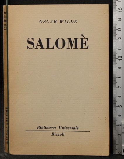 Salomé - Oscar Wilde - copertina