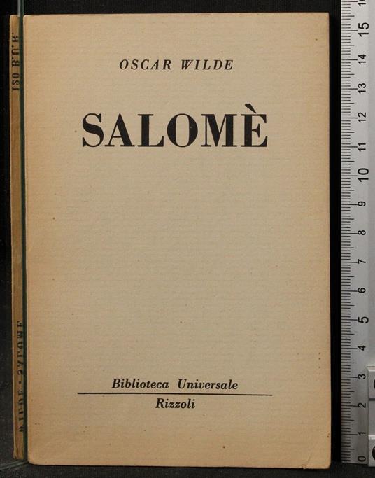 Salomé - Oscar Wilde - copertina