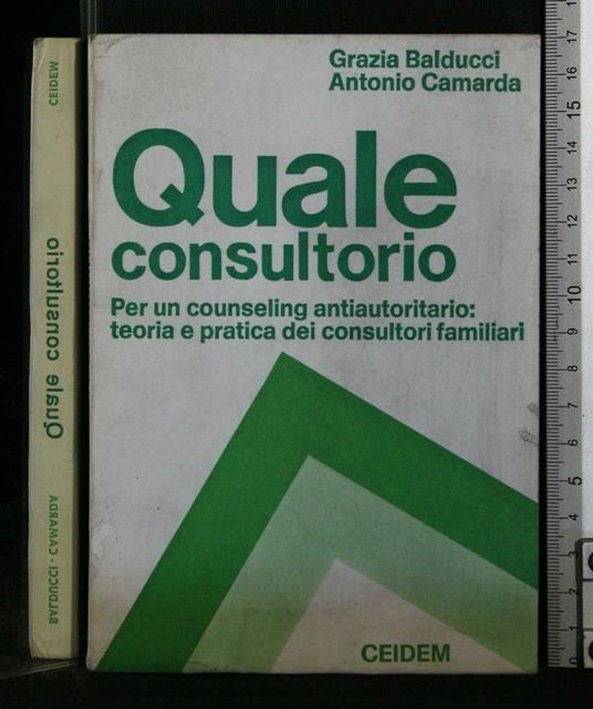 Quale Consultorio - Ernesto Balducci - copertina