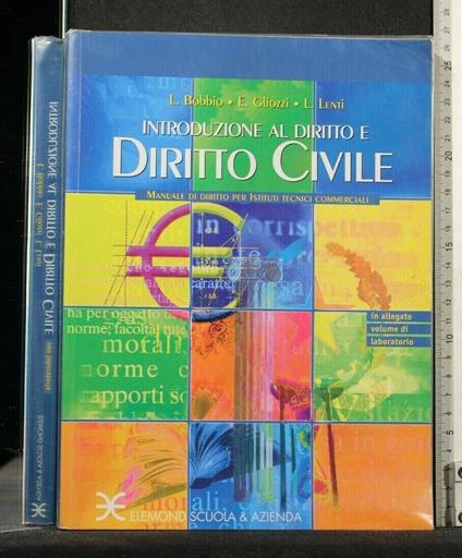 Introduzione Al Diritto e Diritto Civile - Norberto Bobbio - copertina