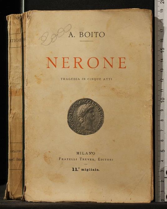 Nerone - Arrigo Boito - copertina