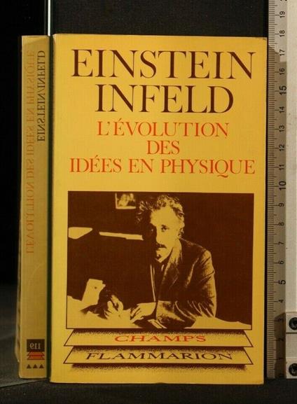 L' Evolution Des Idees En Physique - Albert Einstein - copertina