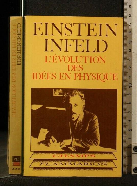 L' Evolution Des Idees En Physique - Albert Einstein - copertina