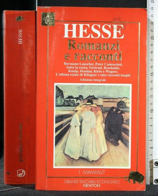 Romanzi e Racconti - Hermann Hesse - copertina