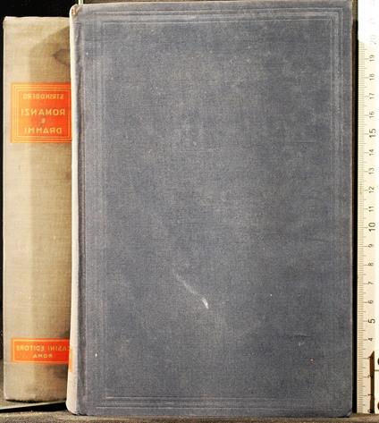 Romanzi e drammi - August Strindberg - copertina