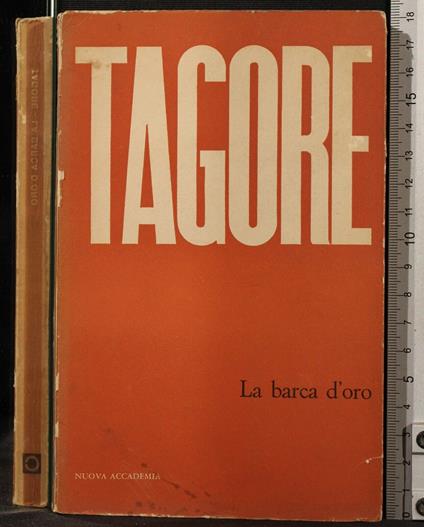 La Barca - Rabindranath Tagore - copertina