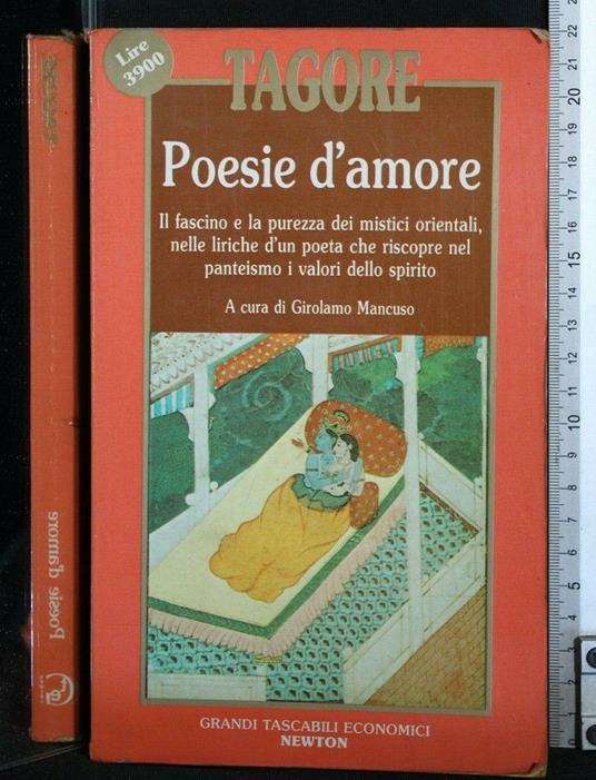 Poesie D'Amore - Rabindranath Tagore - copertina
