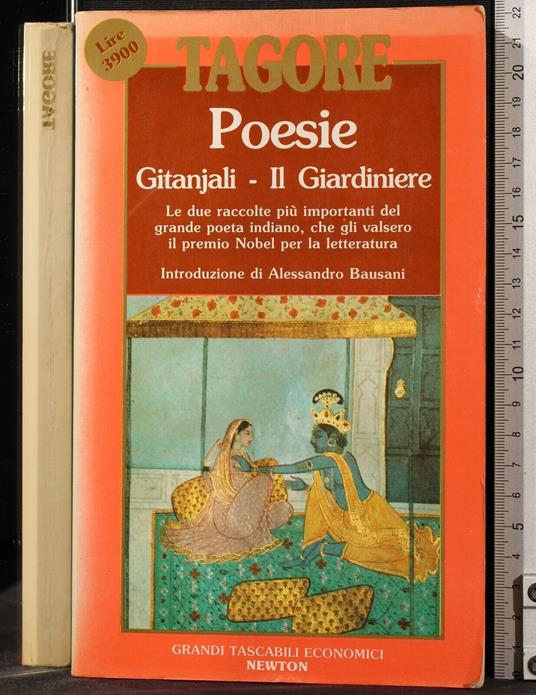 Poesie - Rabindranath Tagore - copertina