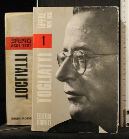 Opere 1929-1935 Vol 1 - Palmiro Togliatti - copertina