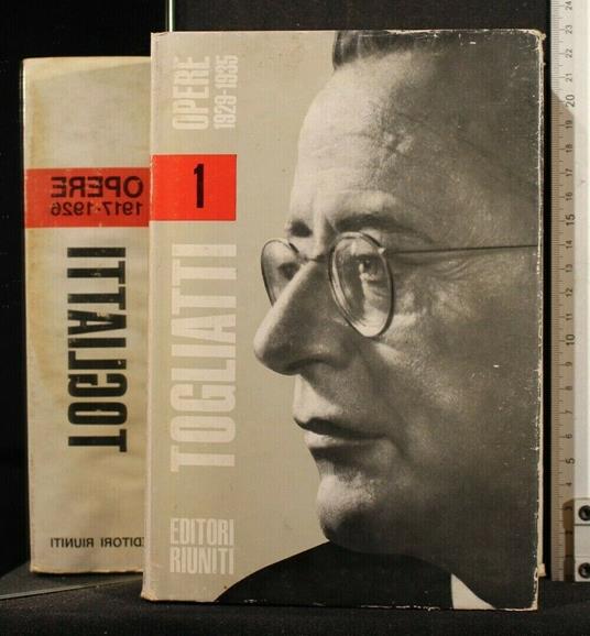 Opere 1929-1935 Vol 1 - Palmiro Togliatti - copertina