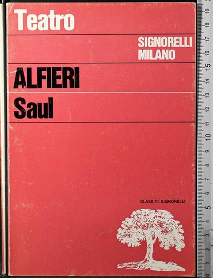 Saul - Vittorio Alfieri - copertina