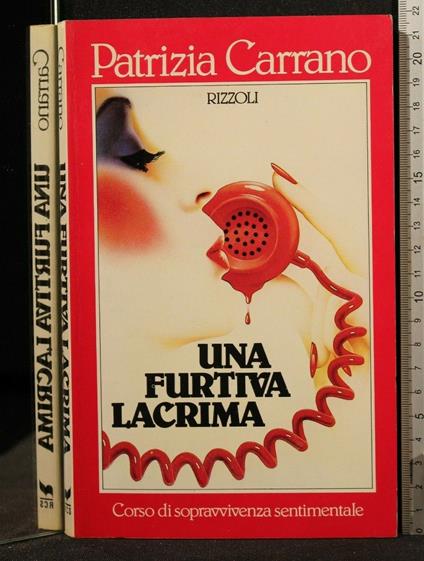 Una Furtiva Lacrima - Patrizia Carrano - copertina