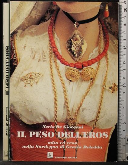 Il Peso - Neria De Giovanni - copertina