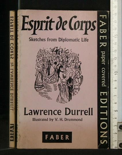 Esprit De Corps - Lawrence Durrell - copertina