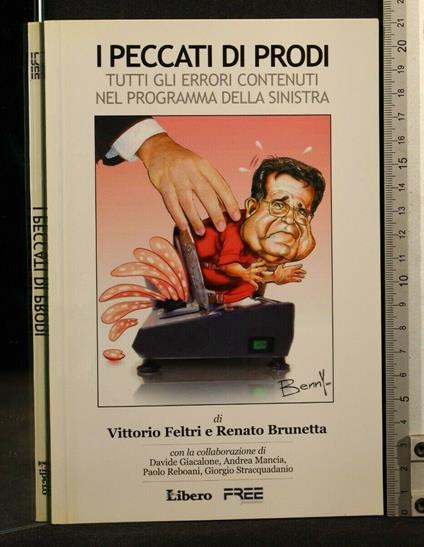 I Peccati di Prodi - Vittorio Feltri - copertina