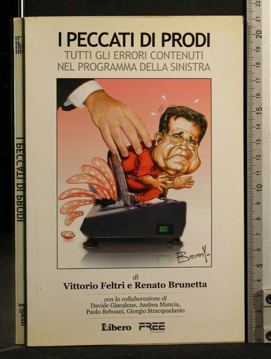 I Peccati di Prodi - Vittorio Feltri - copertina