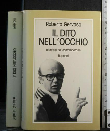 Il Dito Nell'Occhio - Roberto Gervaso - copertina