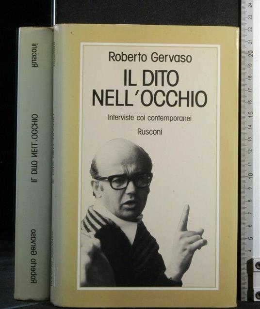 Il Dito Nell'Occhio - Roberto Gervaso - copertina