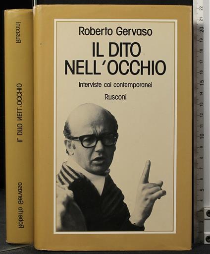 Il Dito - Roberto Gervaso - copertina