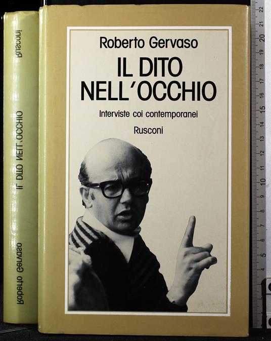 Il dito nell'occhio - Roberto Gervaso - copertina