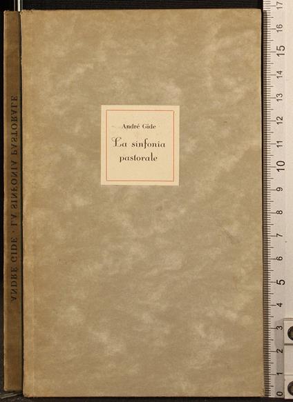 La sinfonia pastorale - André Gide - copertina