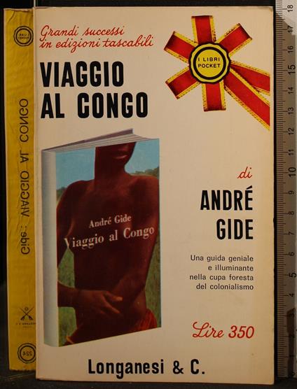 Viaggio Al Congo - André Gide - copertina