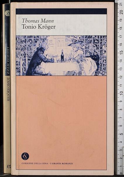 Tonio Kroger - Thomas Mann - copertina