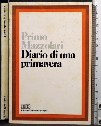 Diario di una primavera - Primo Mazzolari - copertina