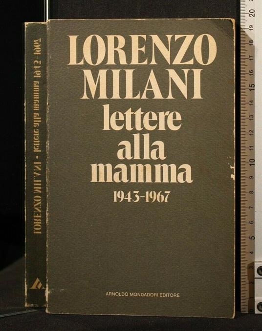 Lettere Alla Mamma 1943-1967 - Lorenzo Milani - copertina
