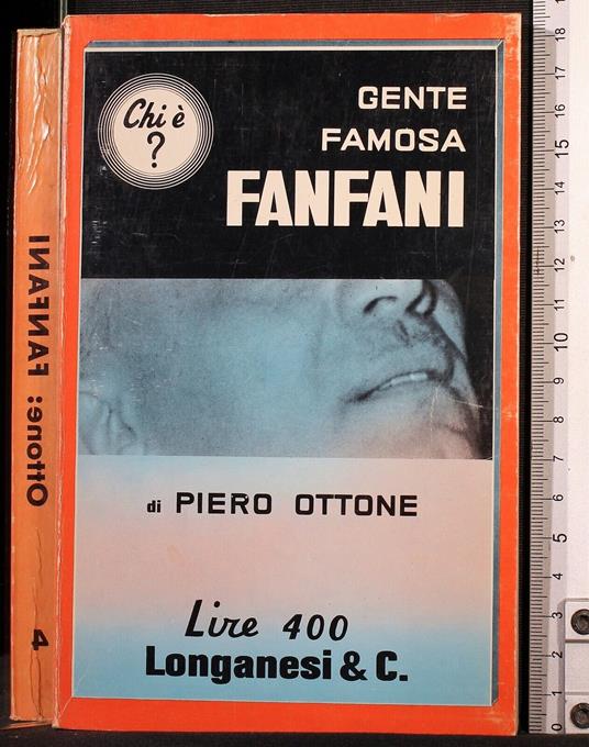 Fanfani - Piero Ottone - copertina