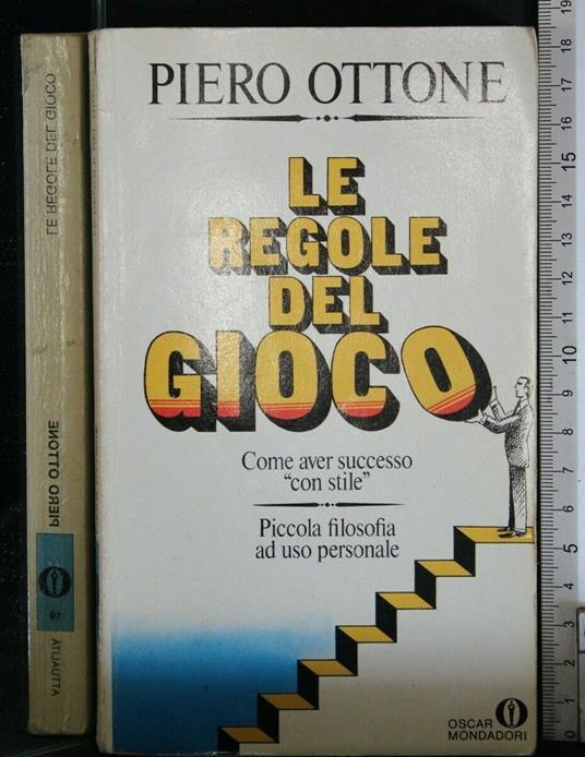 Le Regole Del Gioco - Piero Ottone - copertina