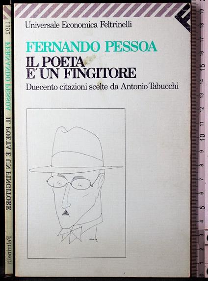 Il poeta è un fingitore - Fernando Pessoa - copertina