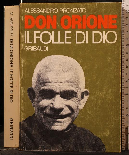 Don Orione. Il Folle di Dio - Alessandro Pronzato - copertina