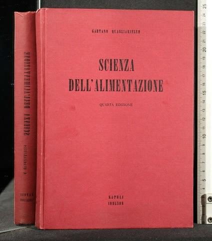 Scienza Dell'Alimentazione - Gaetano Quagliariello - copertina