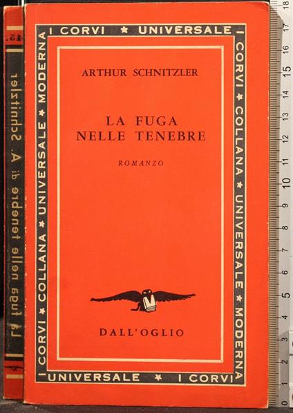 La Fuga Nelle Tenebre - Arthur Schnitzler - copertina