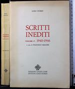 Scritti inediti. Volume 3: 1940-1946