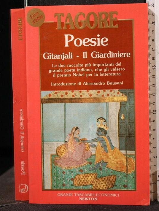 Poesie Gitanjali - Rabindranath Tagore - copertina