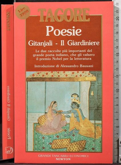 Poesie. Gitanjali. Il Giadiniere - Rabindranath Tagore - copertina