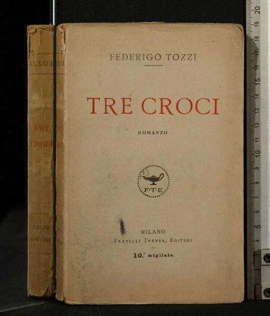 Tre Croci - Federigo Tozzi - copertina