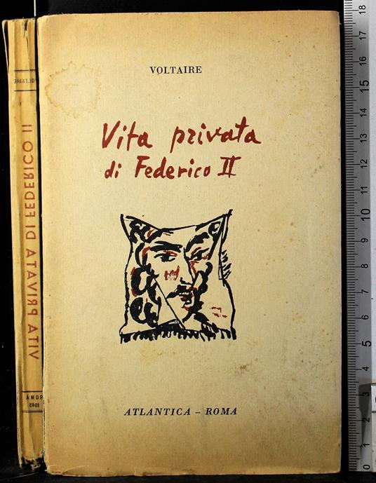 Vita privata di Federico II - Voltaire - copertina