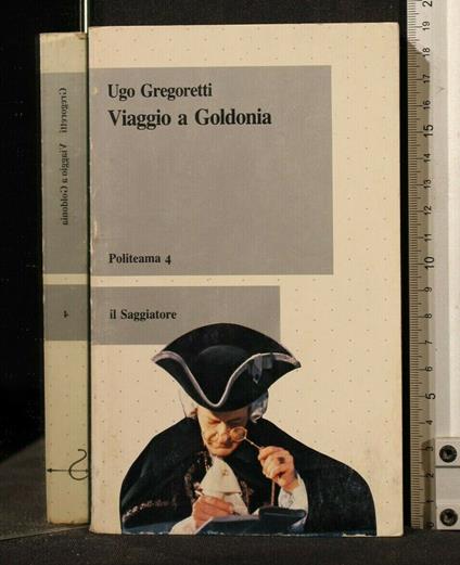 Viaggio a Goldonia - Ugo Gregoretti - copertina