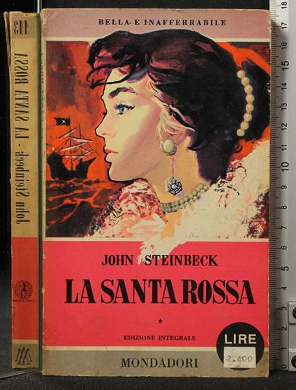 La Santa - John Steinbeck - copertina