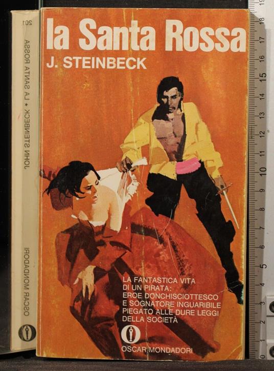La Santa Rossa - John Steinbeck - copertina